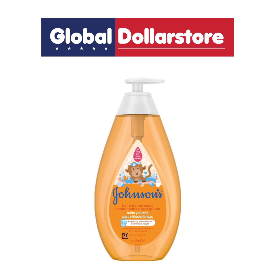JOHNSON'S BABY SHOWER GEL BUBBLE750ML