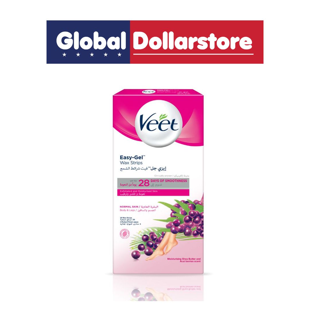 VEET WAX STRIPS FOR NORMAL SKIN 20s