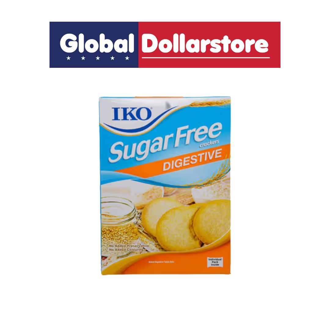 IKO SUGAR FREE CRACKERS DIGESTIVE 178G/12