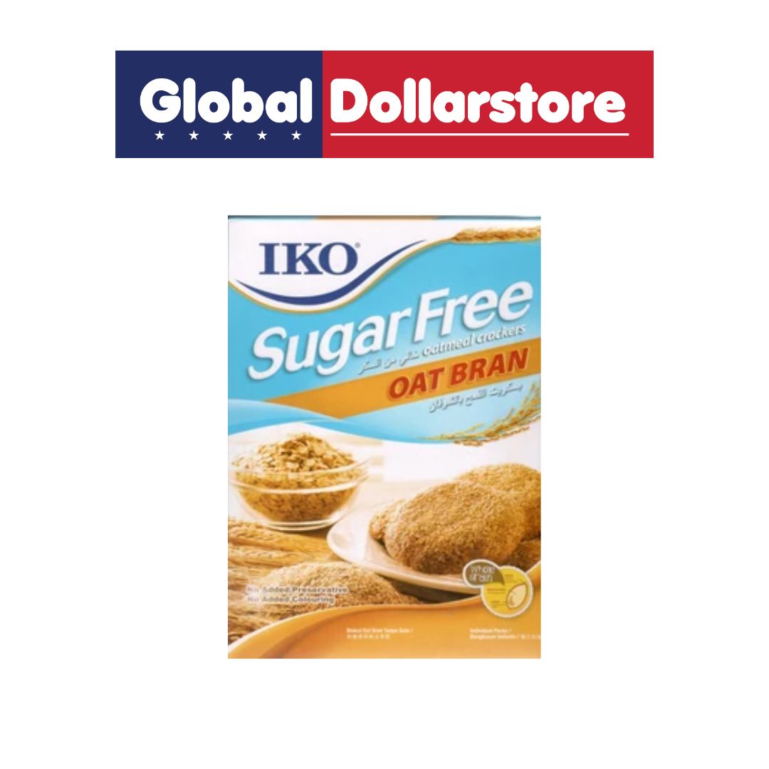 IKO SUGAR FREE CRACKER OAT BRAN 178G/12