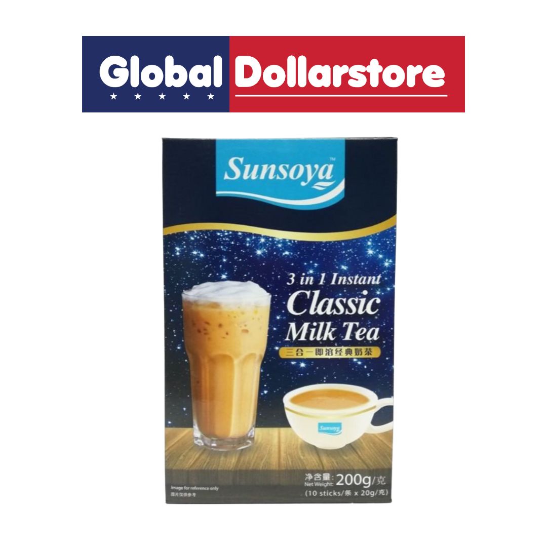 SUN SOYA MILK TEA-CLASSIC 10'S 200G/12