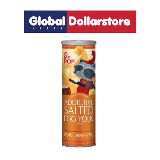 OMYPOP POPCORN SALTED EGG YOLK 70G/12