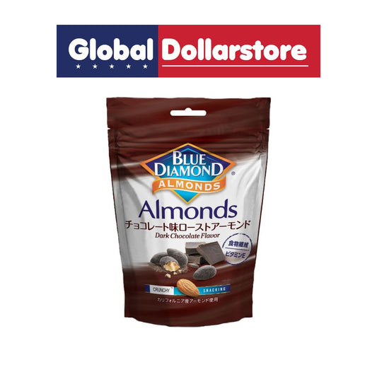 BLUE DIAMOND DARK CHOCOLATE ALMONDS 110G/12