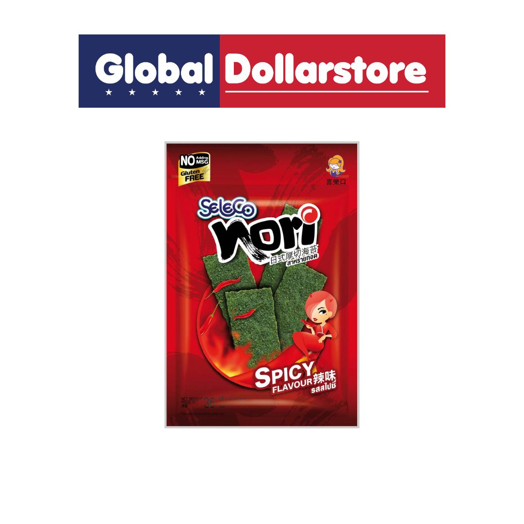 SELECO NORI CRISPY SEAWEED SPICY 36G/48
