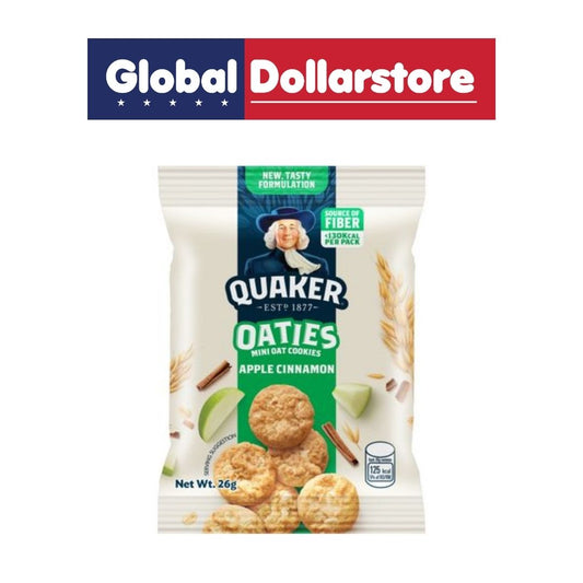 QUAKER COOKIE APPLE & CINNAMON 26G/40