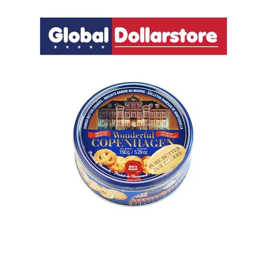 JACOBSEN WONDERFUL COP BUTTER COOKIES 150G/24