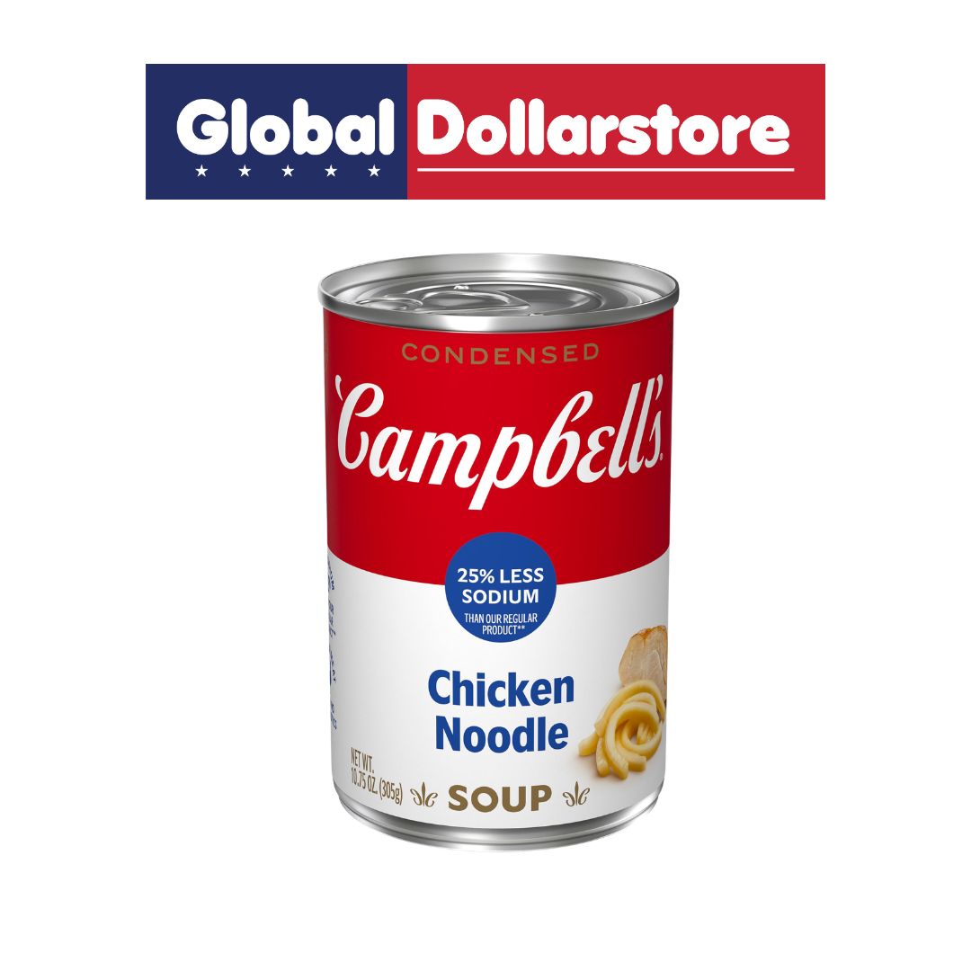 CAMPBELL'S SOUP 25% L/S CHKN W/NOODLES 12/10.75 OZ/12
