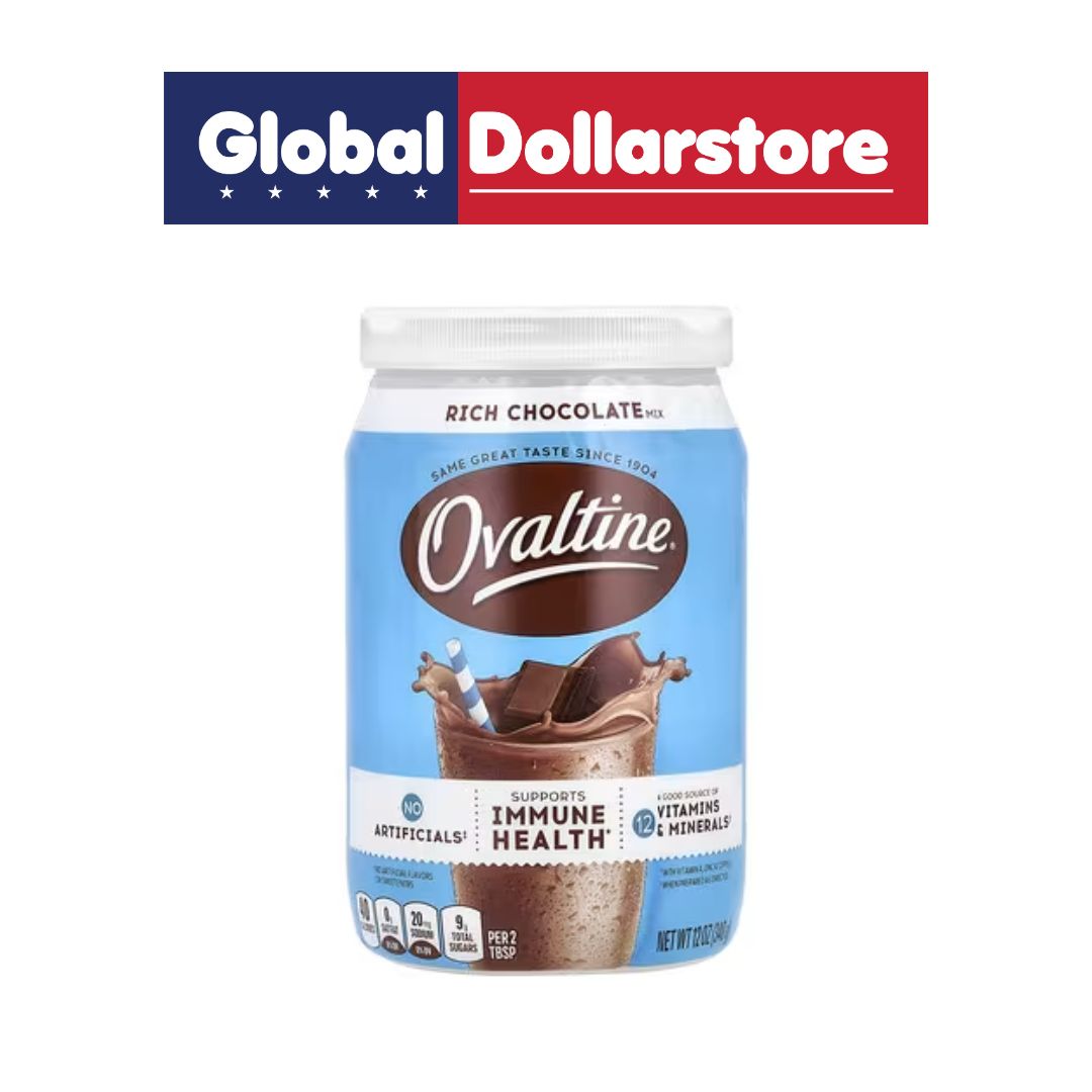 OVALTINE RICH CHOCOLATE 12 OZ/6
