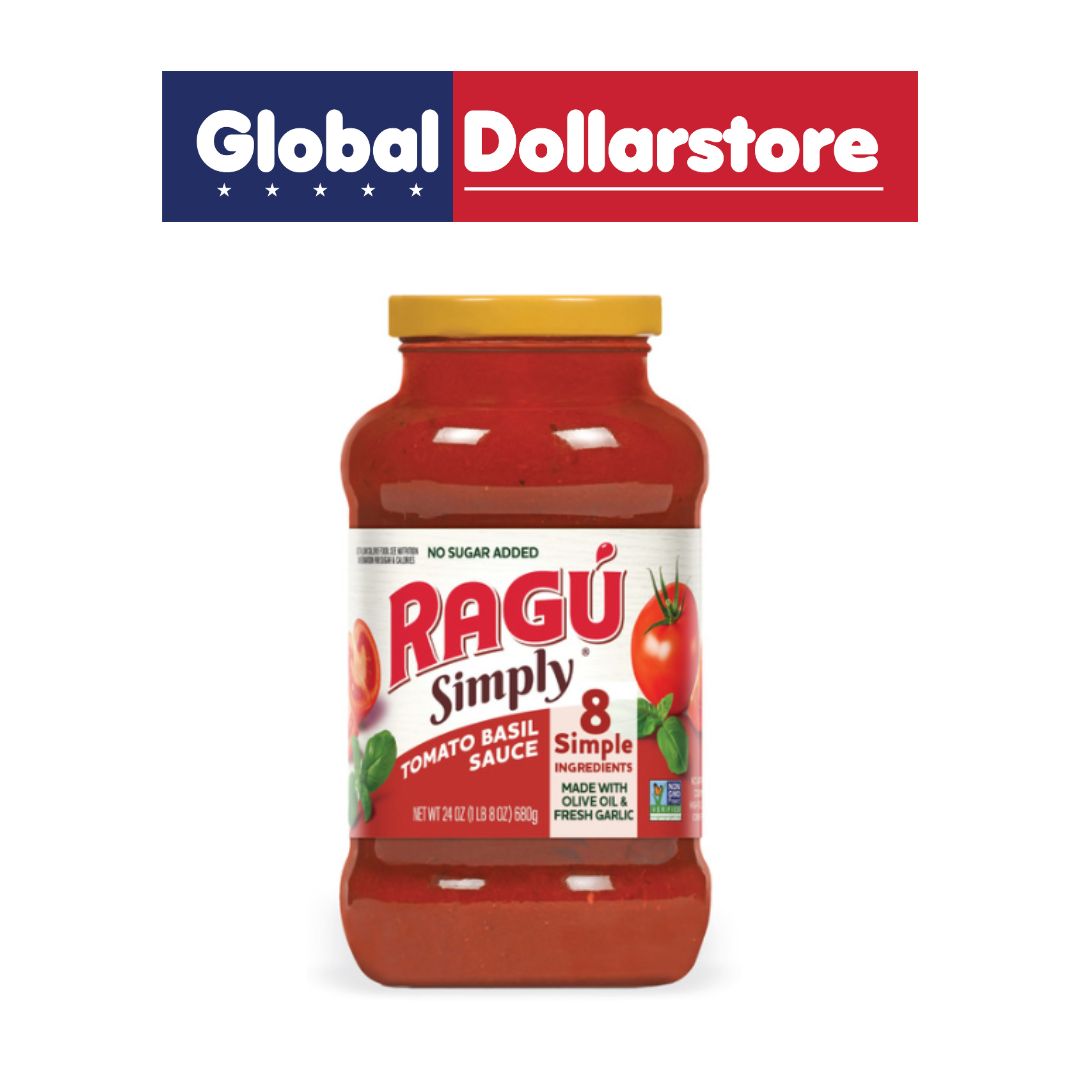 RAGU SIMPLY TOMATO BASIL 24OZ/6