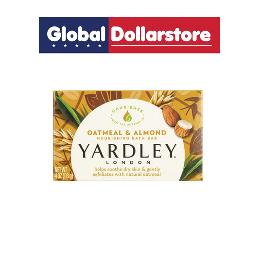 YARDLEY OATMEAL & ALMOND 4OZ/24