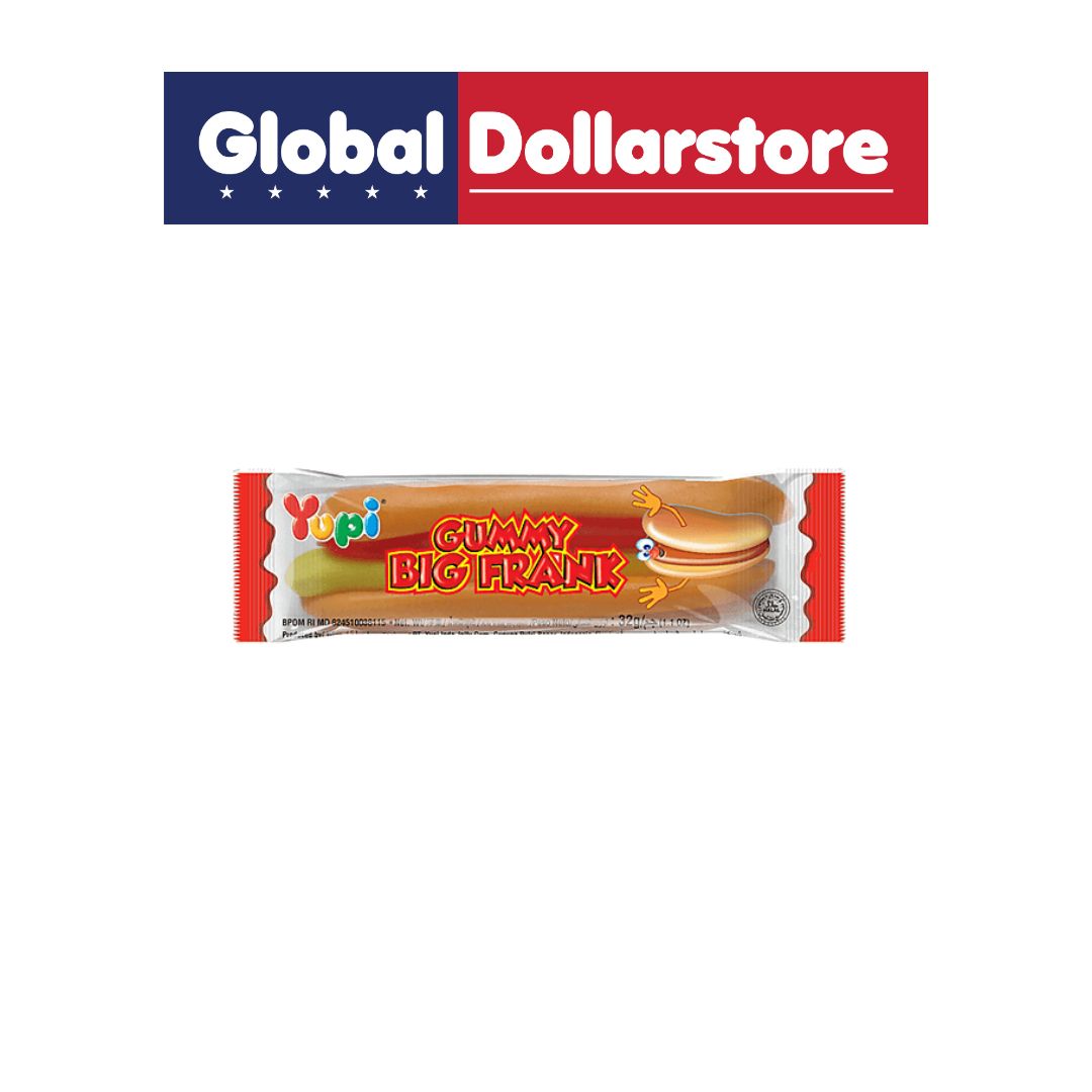 YUPI GUMMY BIG FRANK 30G/24