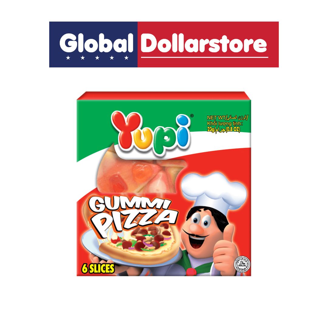 YUPI MINI GUMMY PIZZA TRAY BOX 14G/12