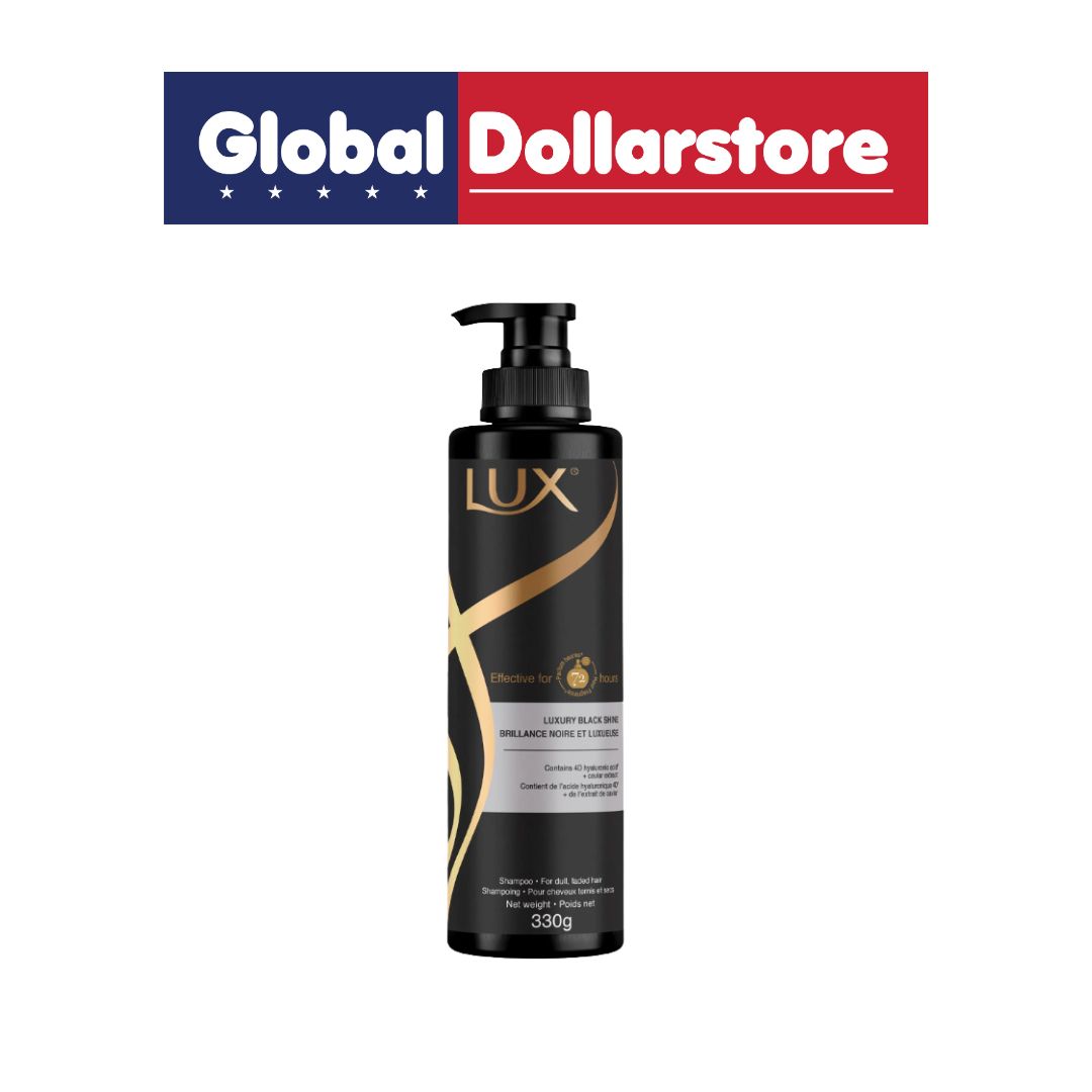 LUX SHAMPOO BLACK SHINE  330G/12