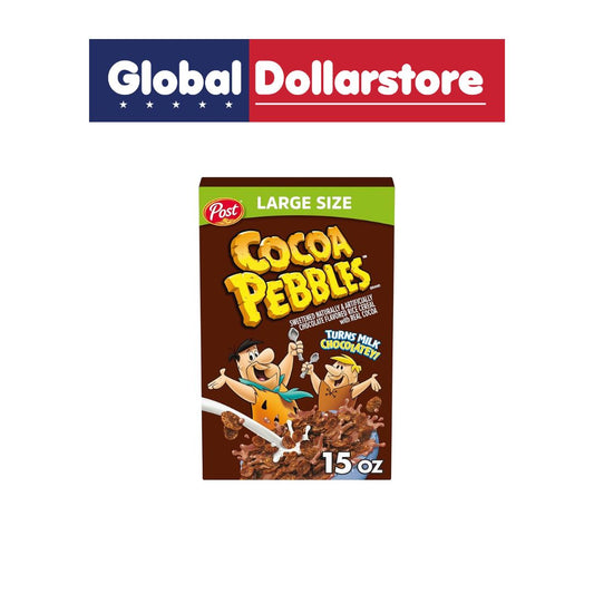 POST CEREAL COCOA PEBBLES 15OZ/12