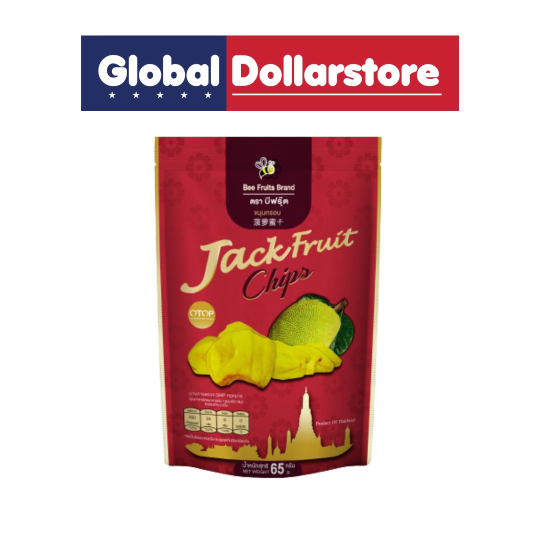 BEE FRUITS DRIED PINEAPPLE 65G