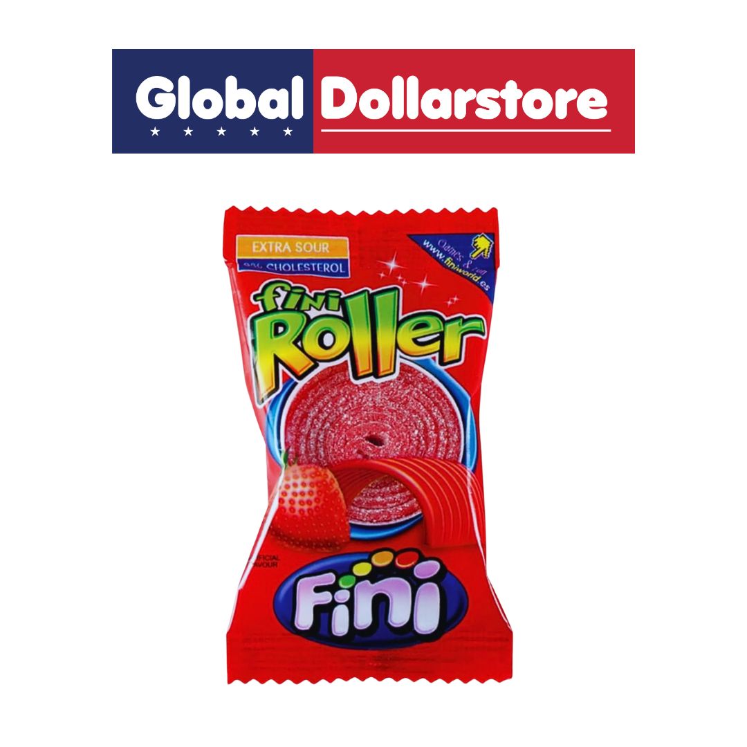 FINI ROLLER STRAWBERRY SOUR BELTS 20G/40