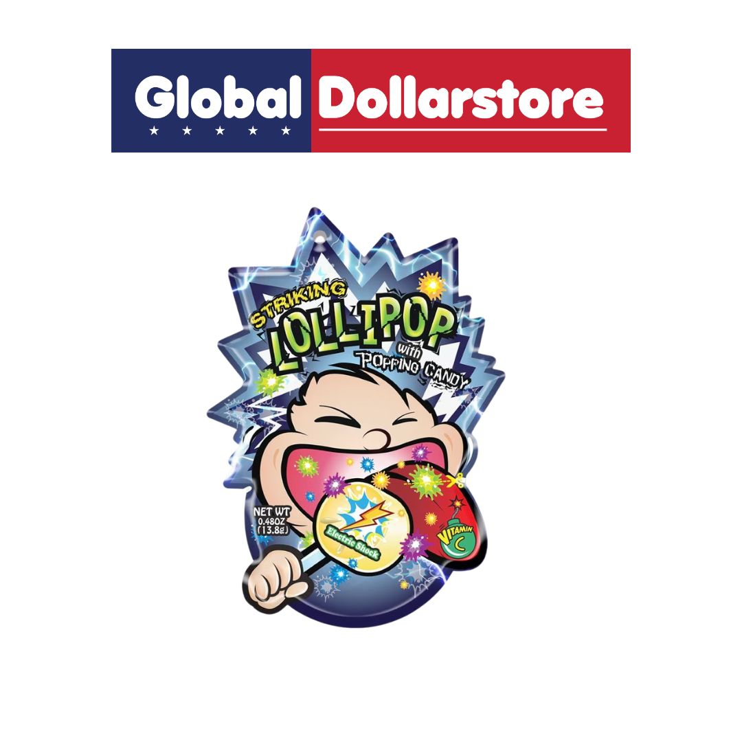 STRIKING LOLLIPOP POPPING CANDY ELECTRIC SHOCK 13.8G/48