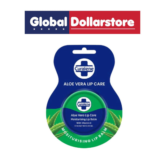CURALENE ALOE VERA LIP CARE MOISTURIZING LIP BALM 17G/12