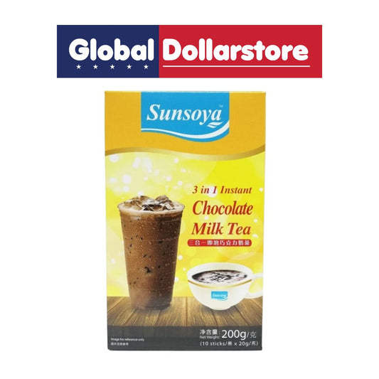 SUN SOYA MILK TEA-CHOCOLATE 10'S 200G/12