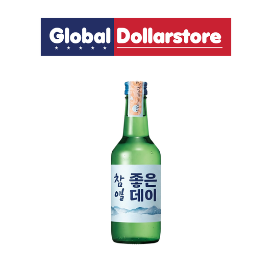 Good Day Korean Soju Original bottle featuring the classic Korean soju flavor, with recognizable Good Day branding and clean, distinctive bottle packaging.