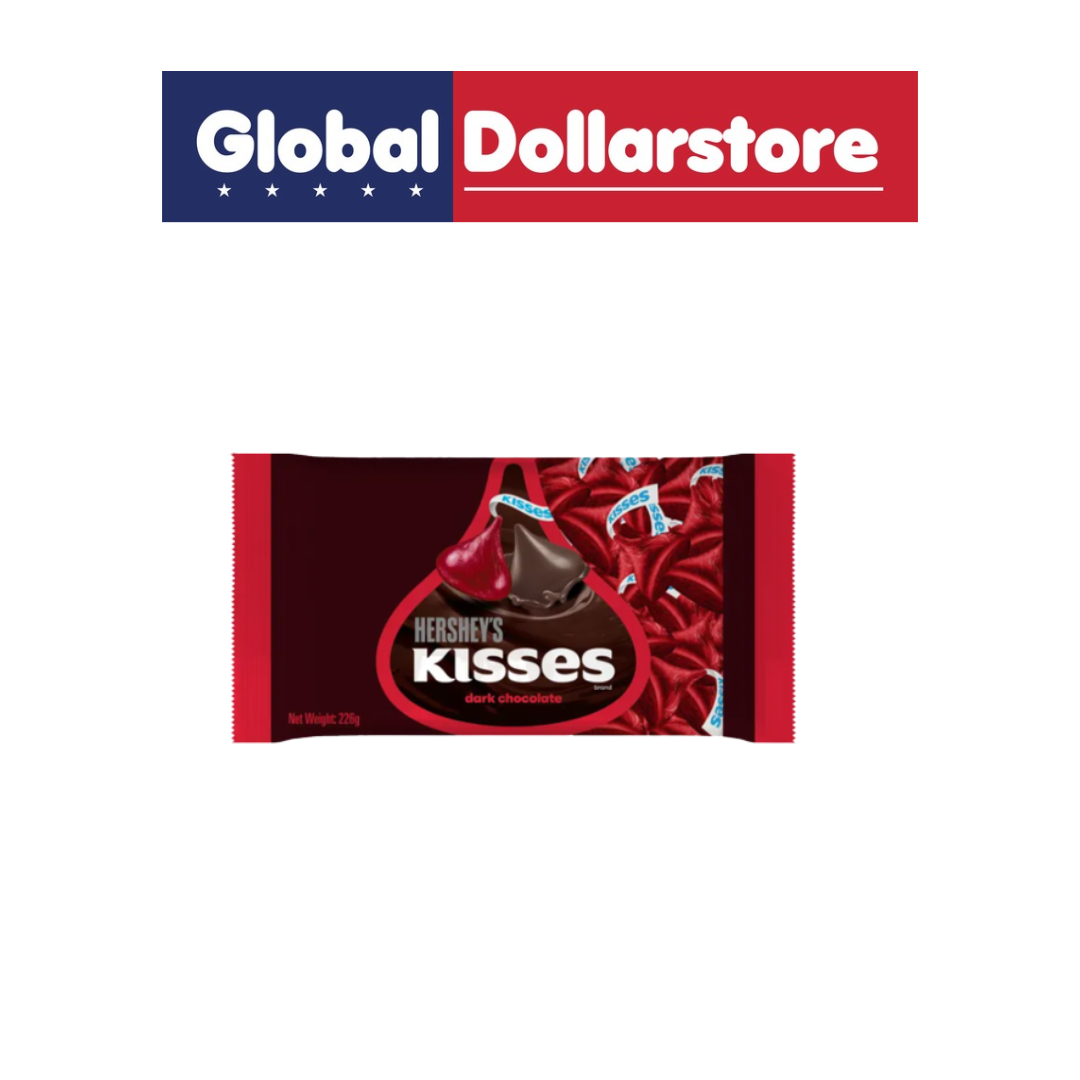 Indulge in the perfect blend of rich, dark chocolate and crunchy almonds with Hershey's Kisses Dark Almond. Each iconic kiss-shaped piece delivers smooth cocoa flavor complemented by the satisfying crunch of roasted almonds. Ideal for snacking, sharing, or adding to your favorite desserts. Savor the classic Hershey's quality in every bite.