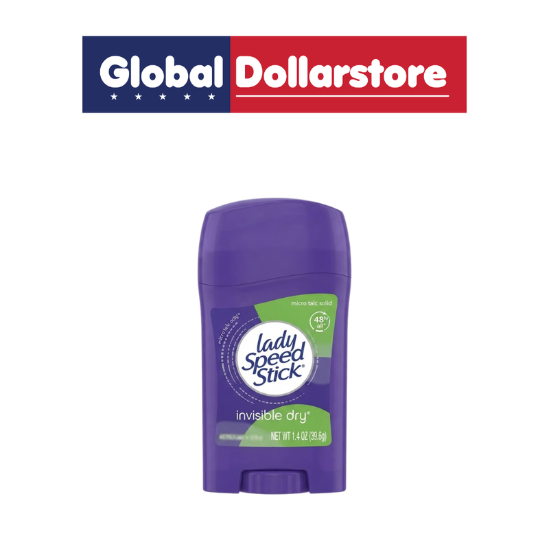 Lady Speed Stick Powder Fresh deodorant offering a soft, clean powder scent with reliable odor protection for fresh, confident all-day wear.