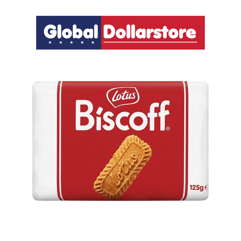 Lotus Biscoff Biscuits featuring crisp, caramelized biscuits with a distinctive spiced flavor and satisfying crunch, perfect for pairing with coffee or tea, enjoying as a snack, or adding to desserts.