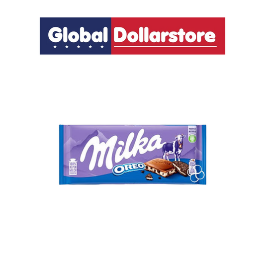 Indulge in the perfect blend of creamy Milka chocolate and classic Oreo cookies. These premium sandwich cookies combine smooth, melt-in-your-mouth chocolate with crispy cookie layers and a delicious filling. Ideal for snacking, sharing, or enjoying with your favorite beverage. A timeless treat that satisfies chocolate and cookie lovers alike.