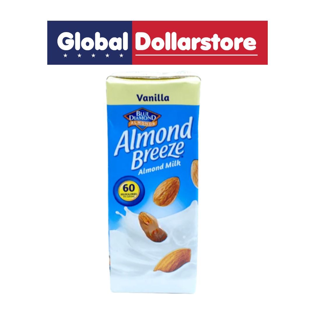 BLUE DIAMOND ALMOND BREEZE ALMOND MILK VANILLA 946ML/12